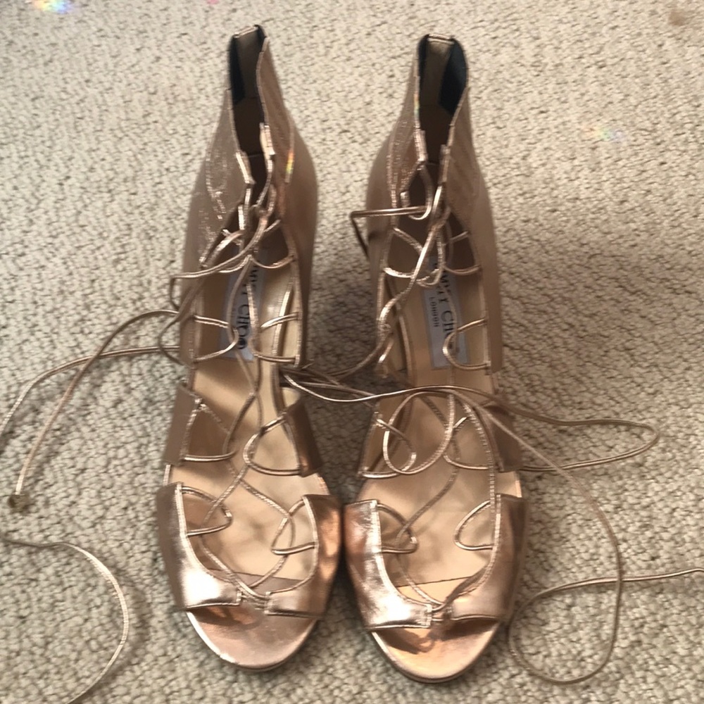 Jimmy choo laceup sandal 39